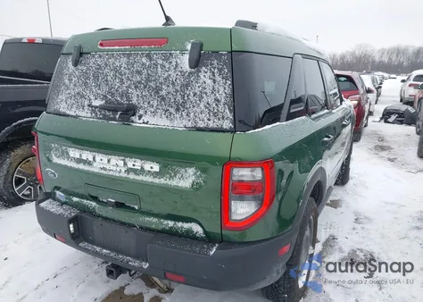 2024 Ford Bronco Sport Big Bend z USA, uszkodzony, nr VIN 3FMCR9B64RRF05394